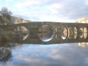 Puente de Barco de vila. vila